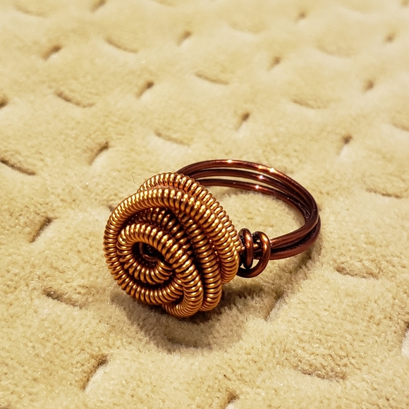 Artisan copper rings - Picture 4 of 6